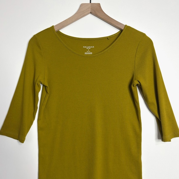 MM LAFLEUR Soyoung Ribbed T-Shirt - Picture 2 of 5